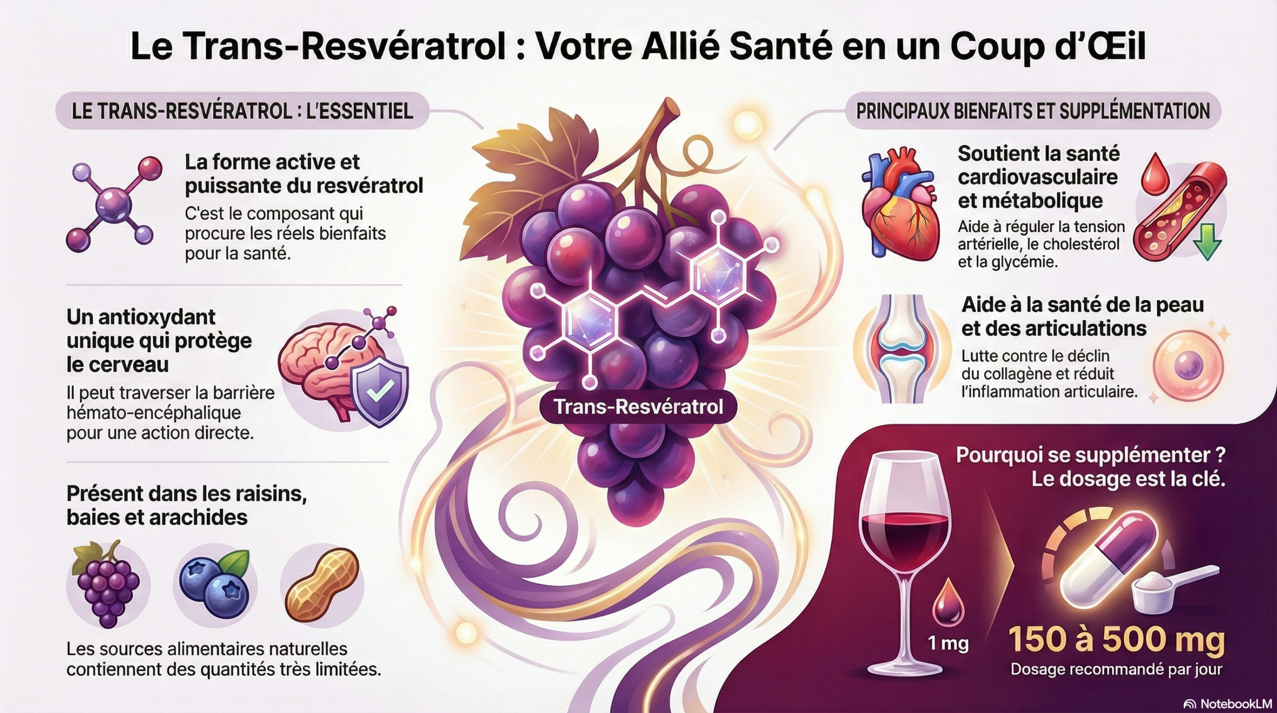 TRANS-RESVÉRATROL GRAPHIQUE